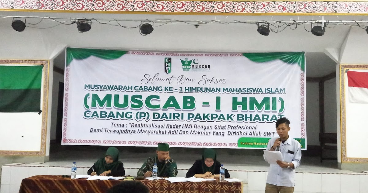 HMI pemkot jombang Gelar Musyawarah Cabang